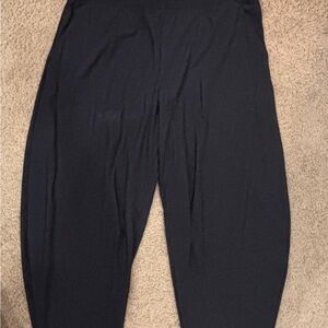 Chic Black Wide Leg Women's Pants